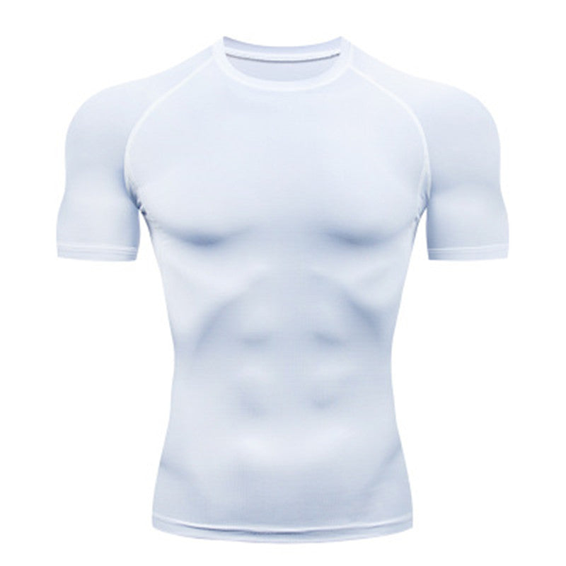 Men's T Shirt Outdoor Training Fitness Gym Jogging Running