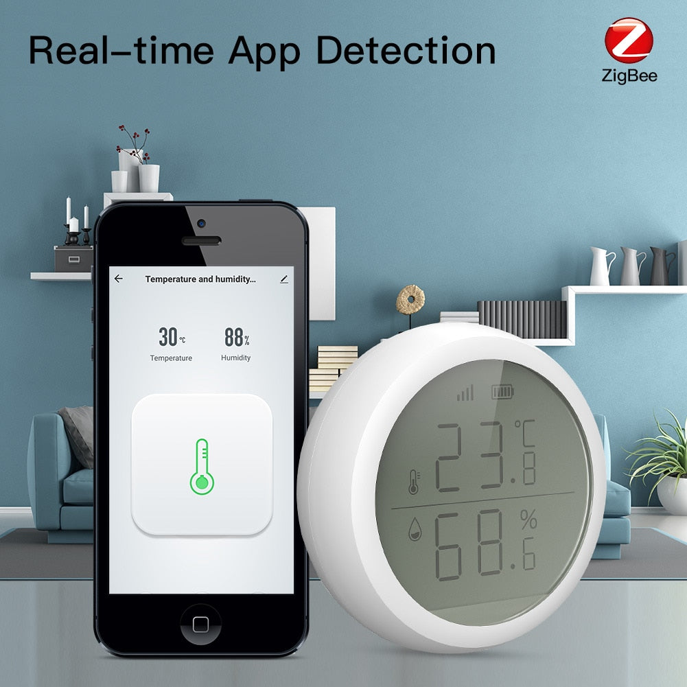 Smart Thermometer Home Indoor Temperature And Humidity