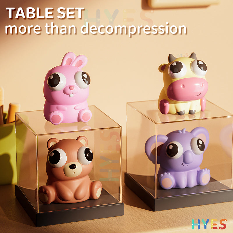 Pop Eye Squeeze Cartoon Animal Sensory Toys