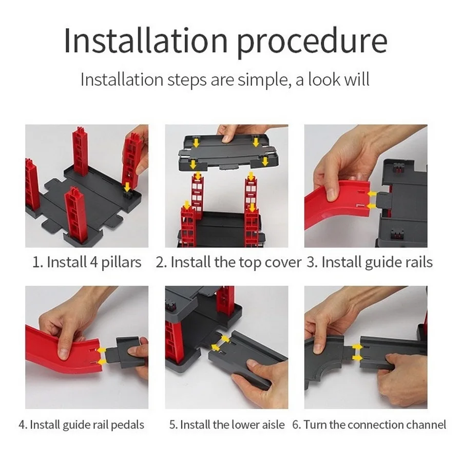 Track Parking Lot Toys Car Fire Truck