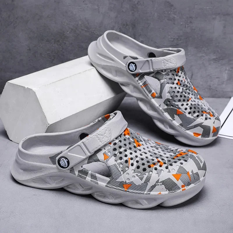 Beach Outdoor Sandals Couple Water Shoes Breathable Lightweight Soft