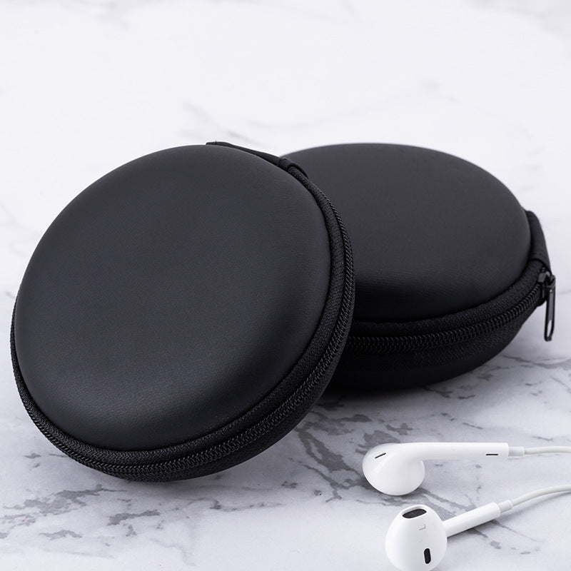 Earphone Storage Case PU Mini Carrying Hard Bag Box Case