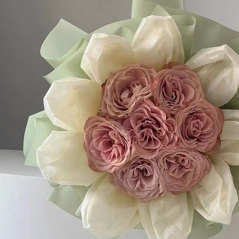 40pcs flower arrangement wrapping paper, cotton flower wrapping