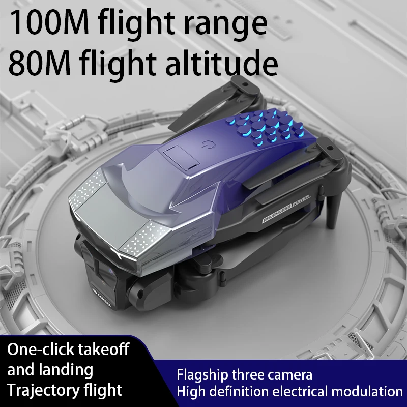 New H3 Drone 8K Professional Triple Camera 4K ESC WIFI FPV