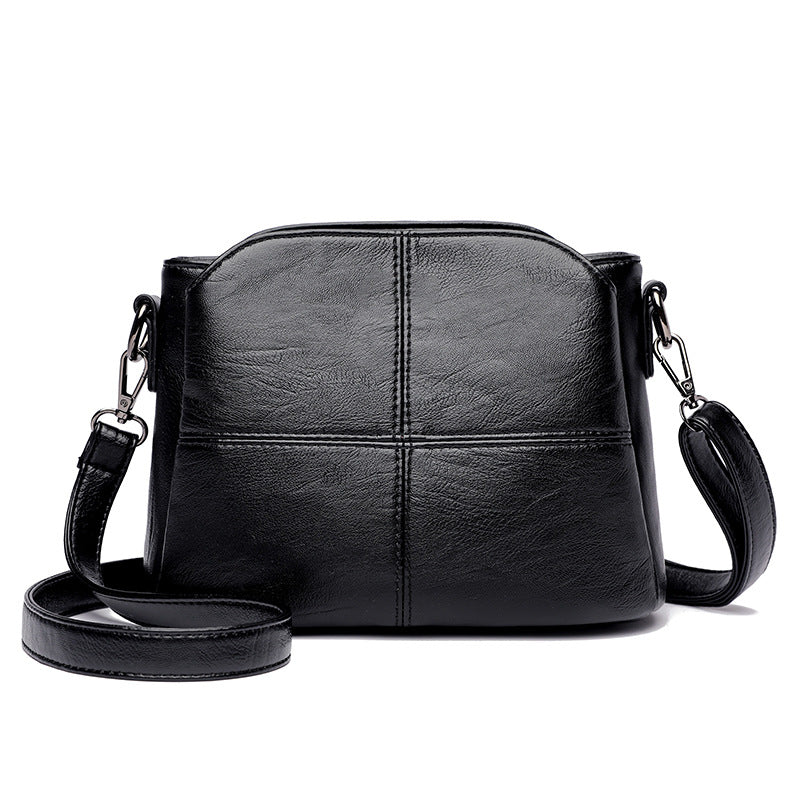Vintage Women's Soft PU Leather Shoulder Bag