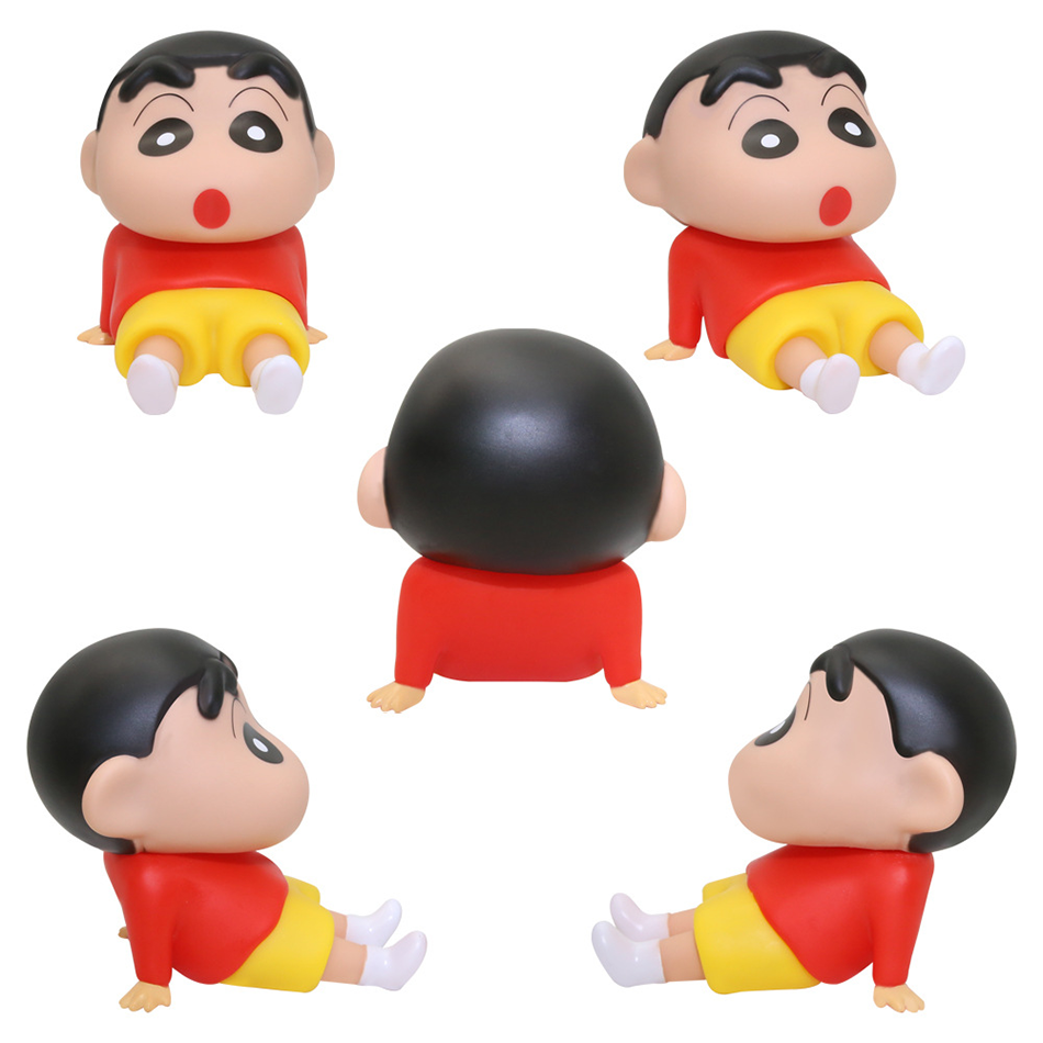Crayon Shin-Chan Phone Holder Kawaii Anime Desktop Ornaments