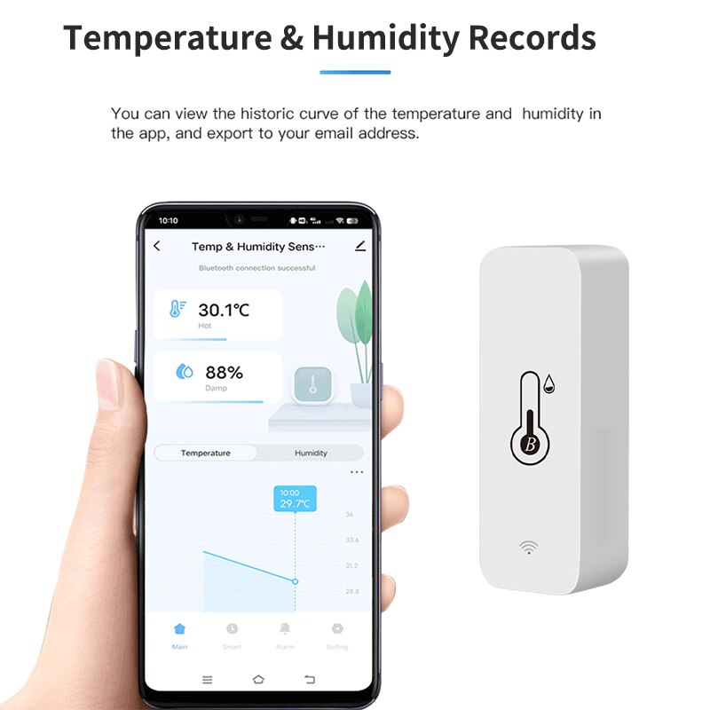 Smart Temperature Humidity Sensor Mini