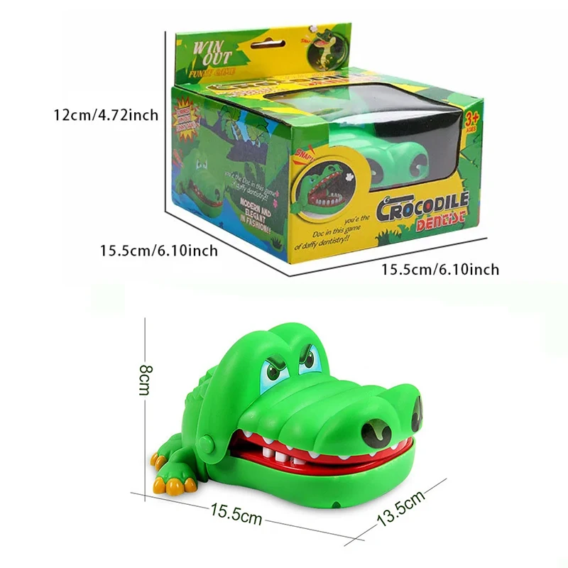 Crocodile Teeth Bite Finger Toy