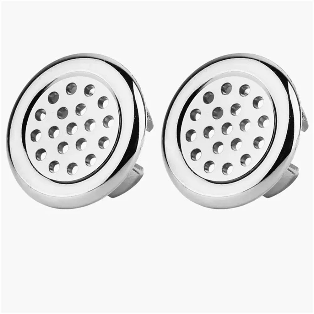 2pcs Bathroom Sink Hole Cover Basin Trim Cap