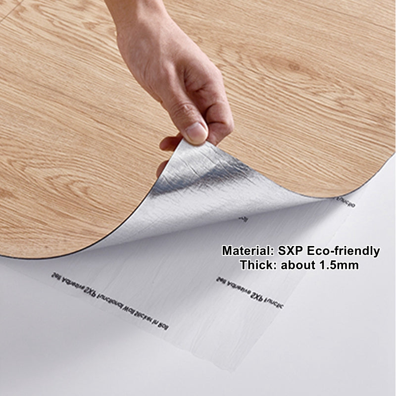 40CM Thicken Wood Grain Floor Sticker Industrial Cement