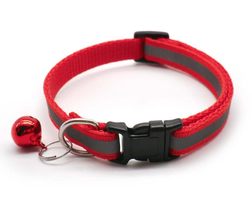 2Pcs/Pack 12 Colors Reflective Adjustable Cats And Small Dogs