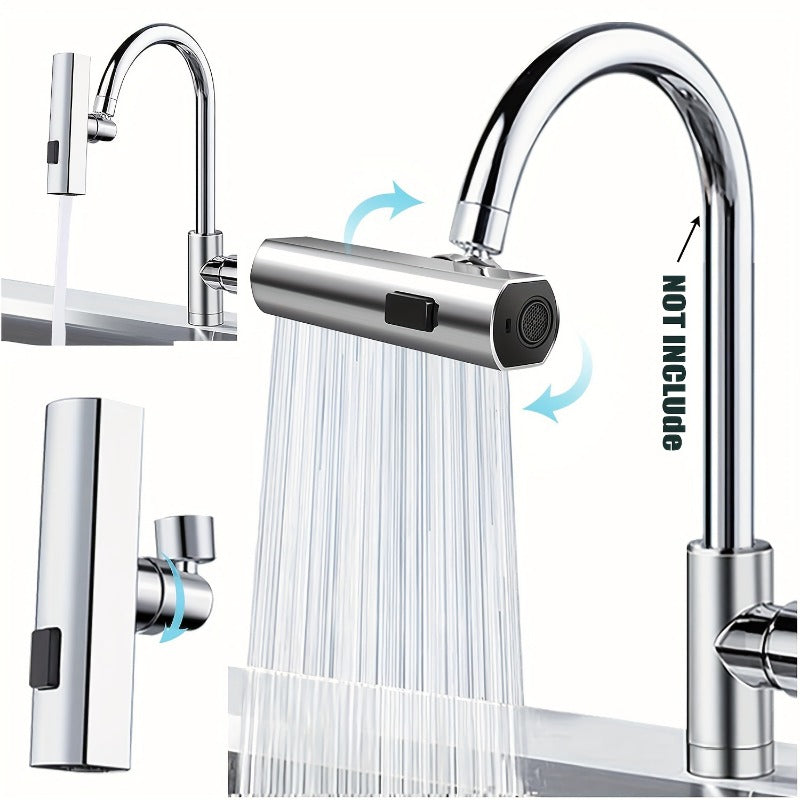 1PCS Three Level Waterfall Universal Faucet Extension Device