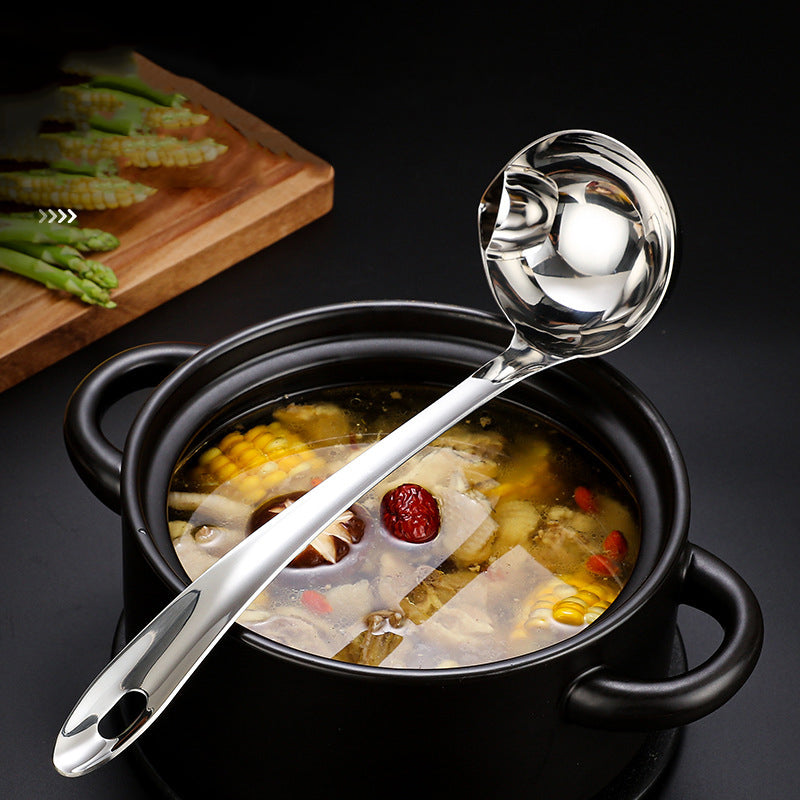 Stainless Steel Colander Spoon Soup Colander
