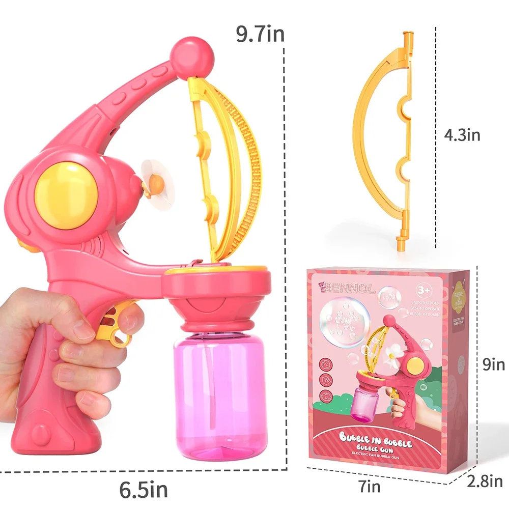Bubbles Machine Electric Bubble Gun large Small bubbles