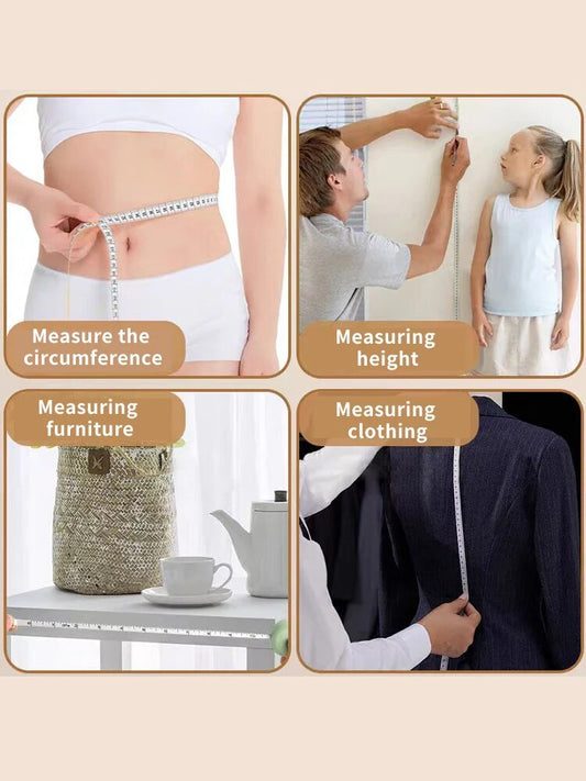 1pc Soft Tape Measure Body Sewing Flexible Ruler