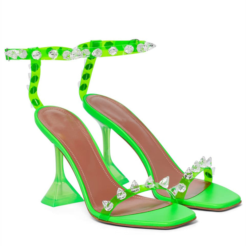 Star style Summer Transparent Women Sandals Fashion