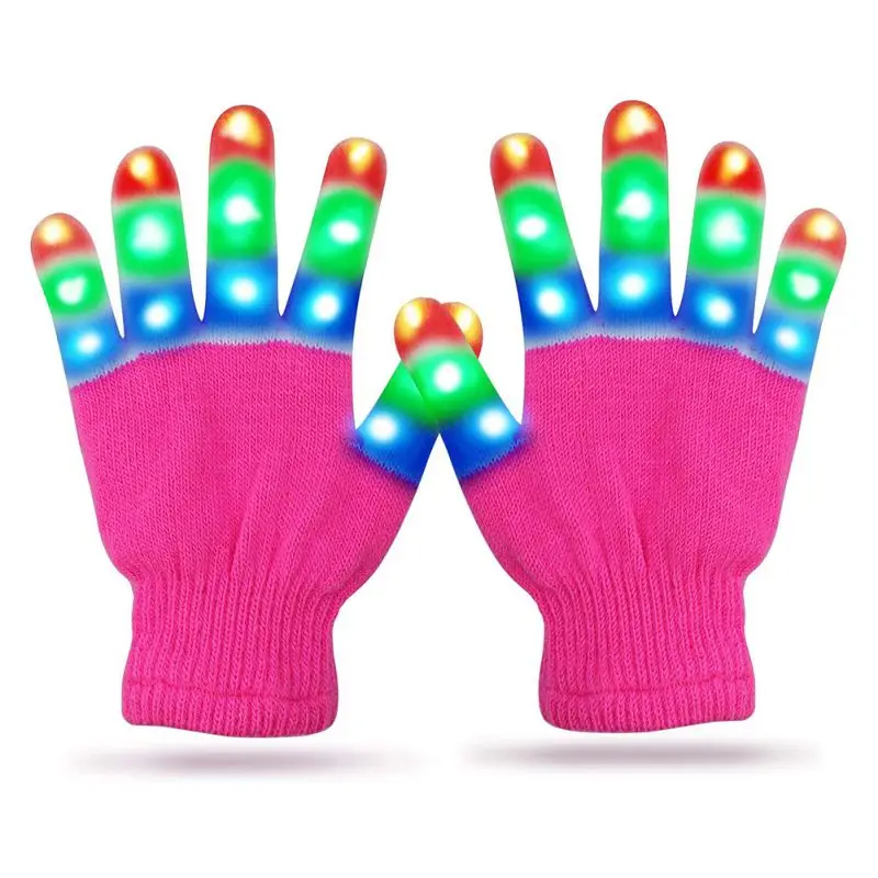 Children LED Gloves Keep Warm Gloves LED Gloves