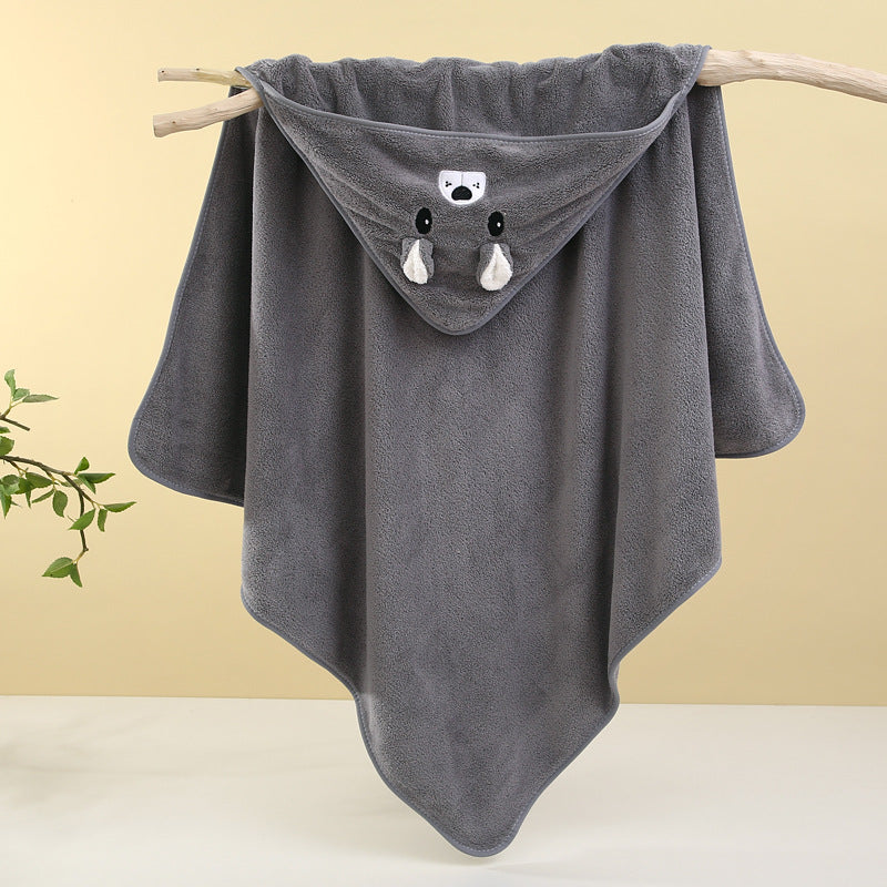 Cute Bath Towel for Baby Soft Absorbent Towel
