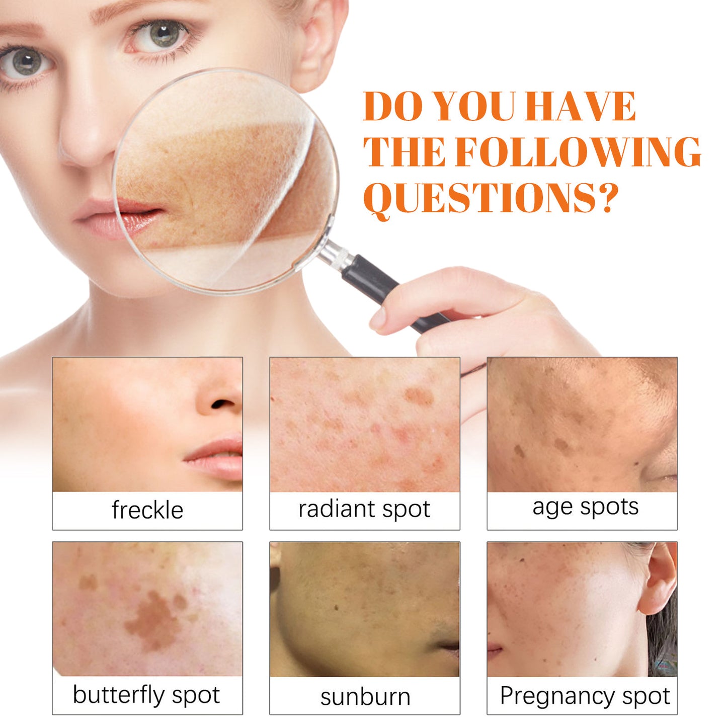 Freckle Whitening Face Cream Papaya Day Night cream