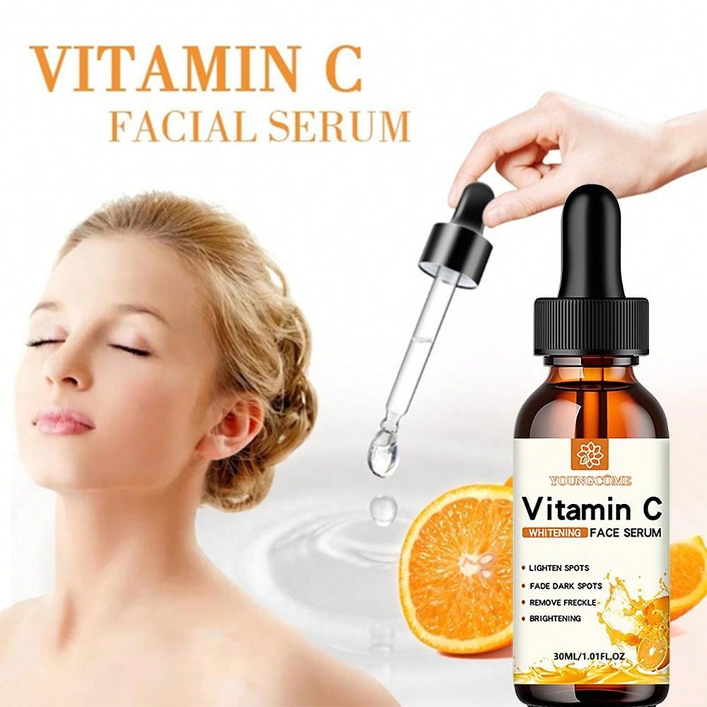 Vitamin C Facial Essence Contains Hyaluronic Acid Dark Spot Remover Moisturizing Repair