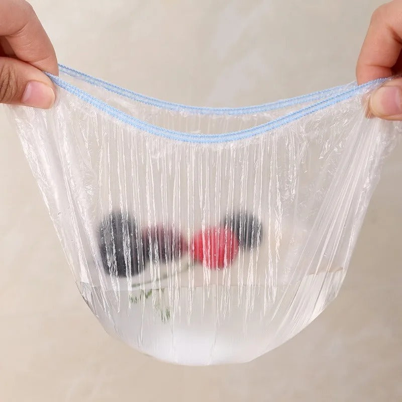 Colorful Disposable Food Cover Lid Elastic Wrap