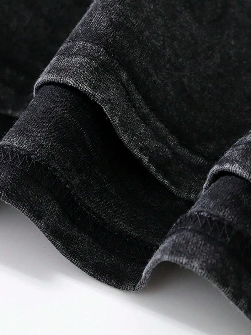 Vintage Portrait Graphic Washed Cotton T-shirt Unisex