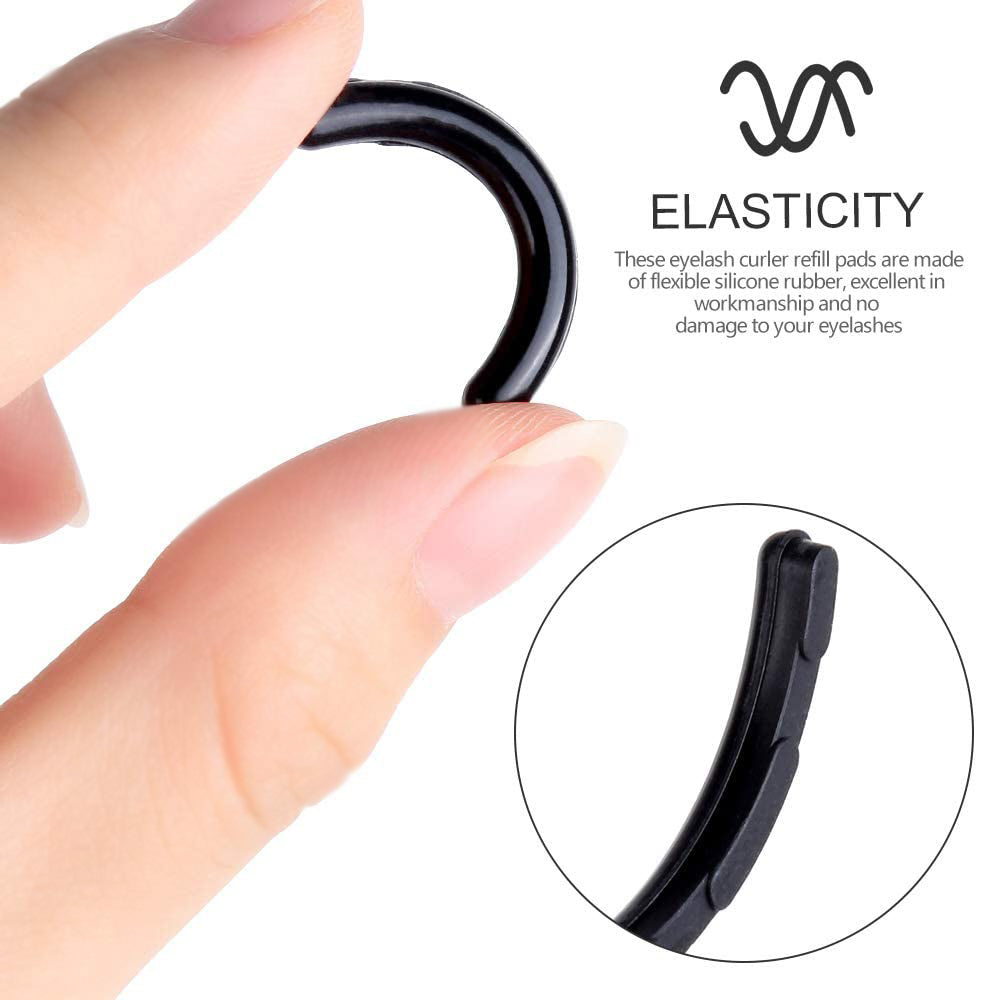 Women's eyelash Rubber Curler Refills Pads