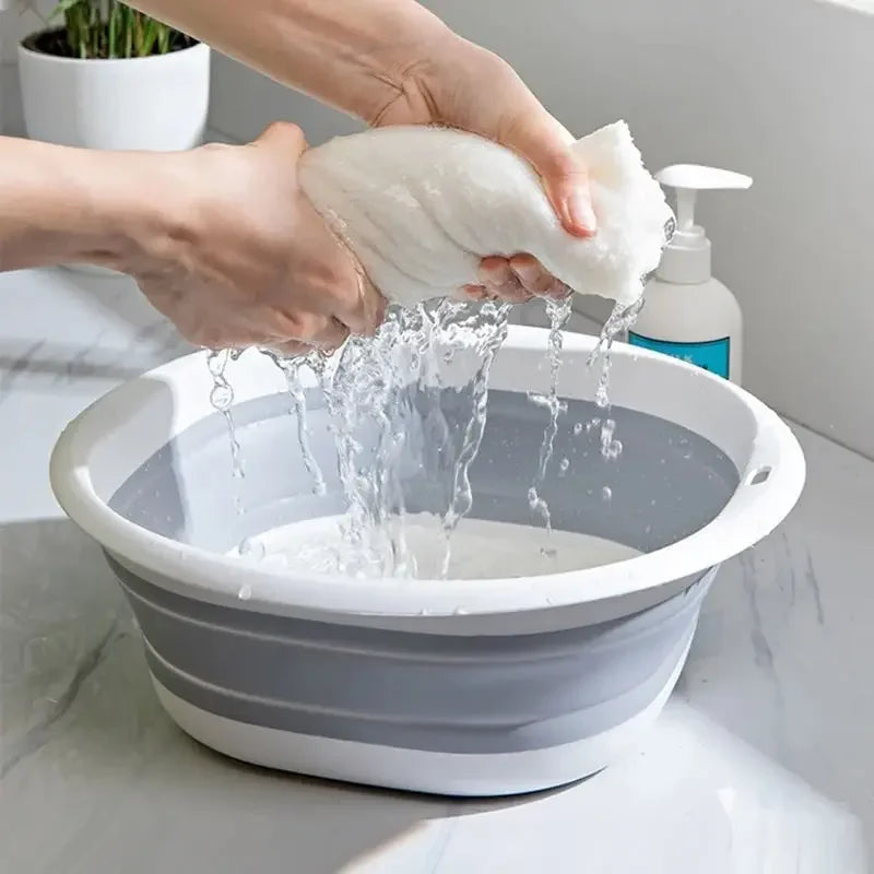 Plastic Folding Basins Portable Wash Basins