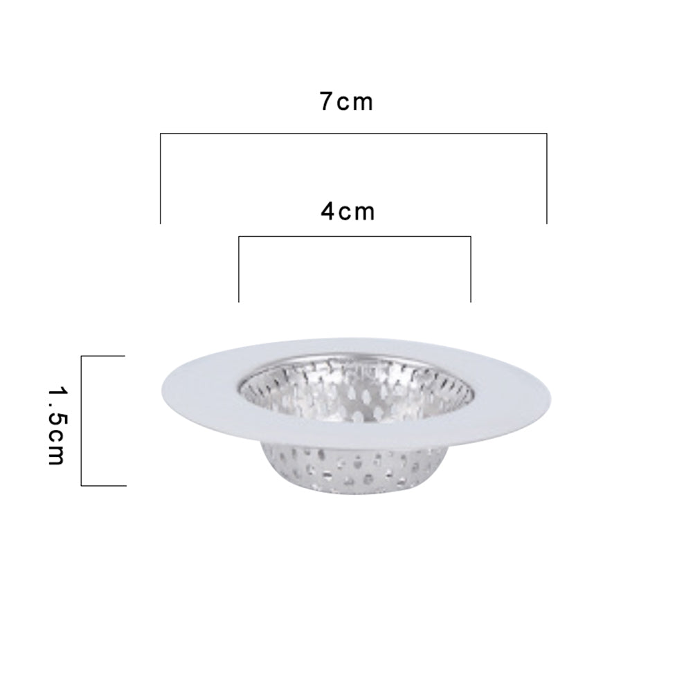 Hair Catcher Stopper Stainless Steel Bathtub Shower Drain Hole