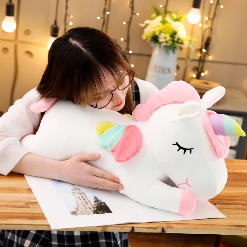 25CM Giant Size Unicorn Plush Toy Soft Stuffed Cartoon Unicorn Dolls