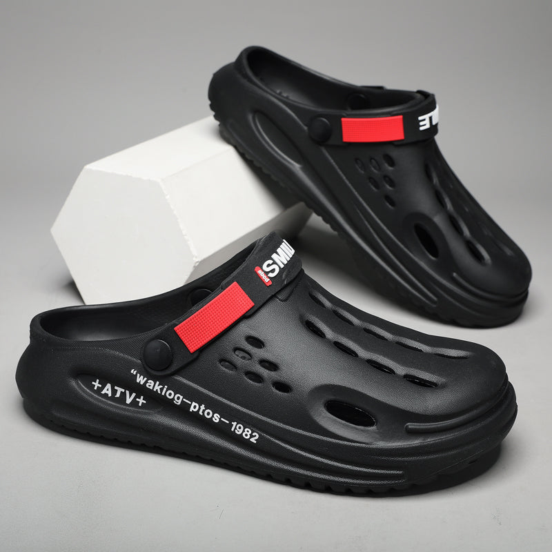 Classic Summer Clogs Men Slippers Breathable Garden Shoes