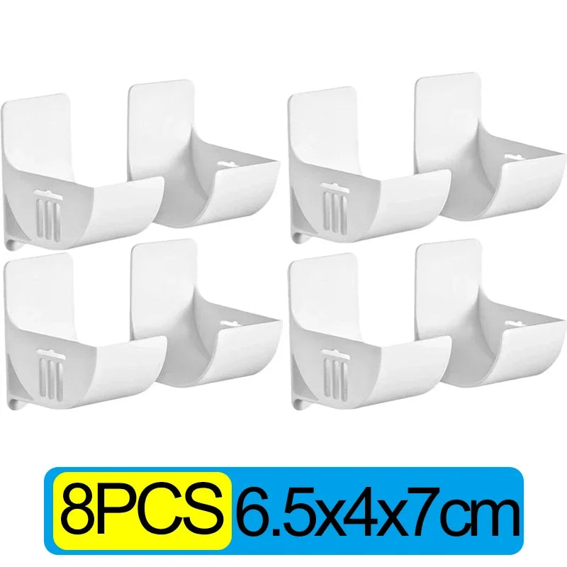 Trash Bags Shelf Holder Wall Mounted Plastic Bag Film Container Dispenser