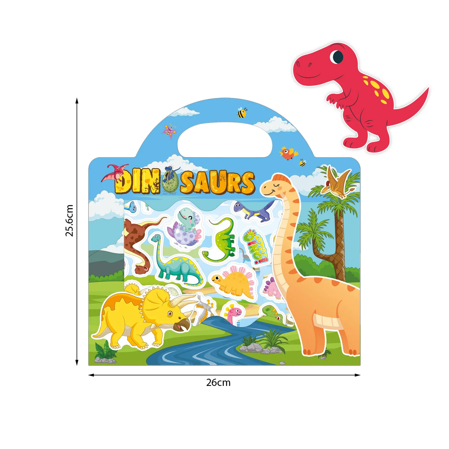 New Children Reusable Scene Cute Stickers DIY Puzzle Sticker