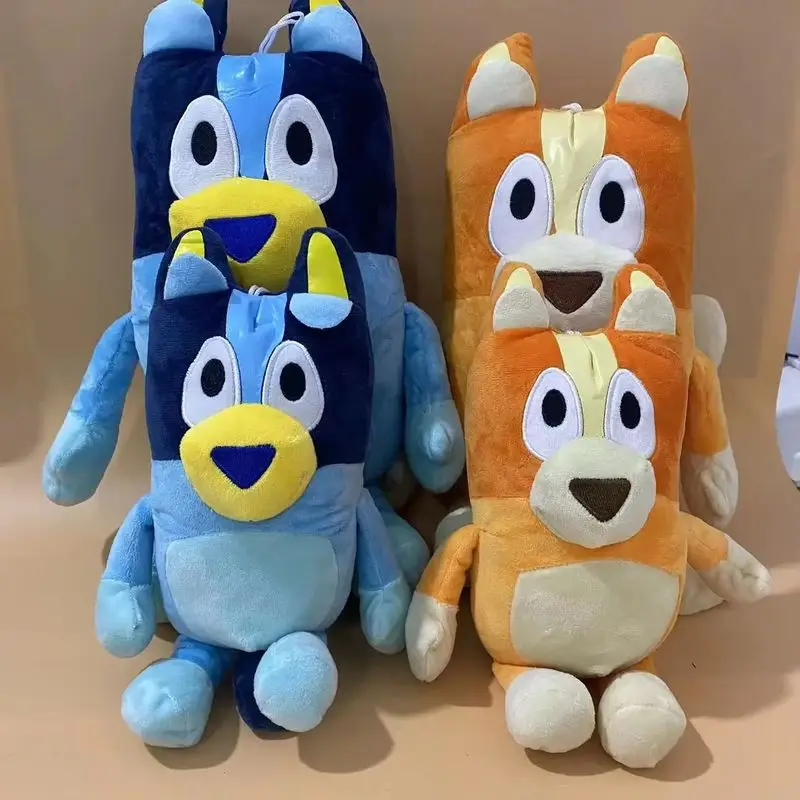 28cm Bluey & Bingo Family Plush Toys - Cartoon Dog Stuffed Animals