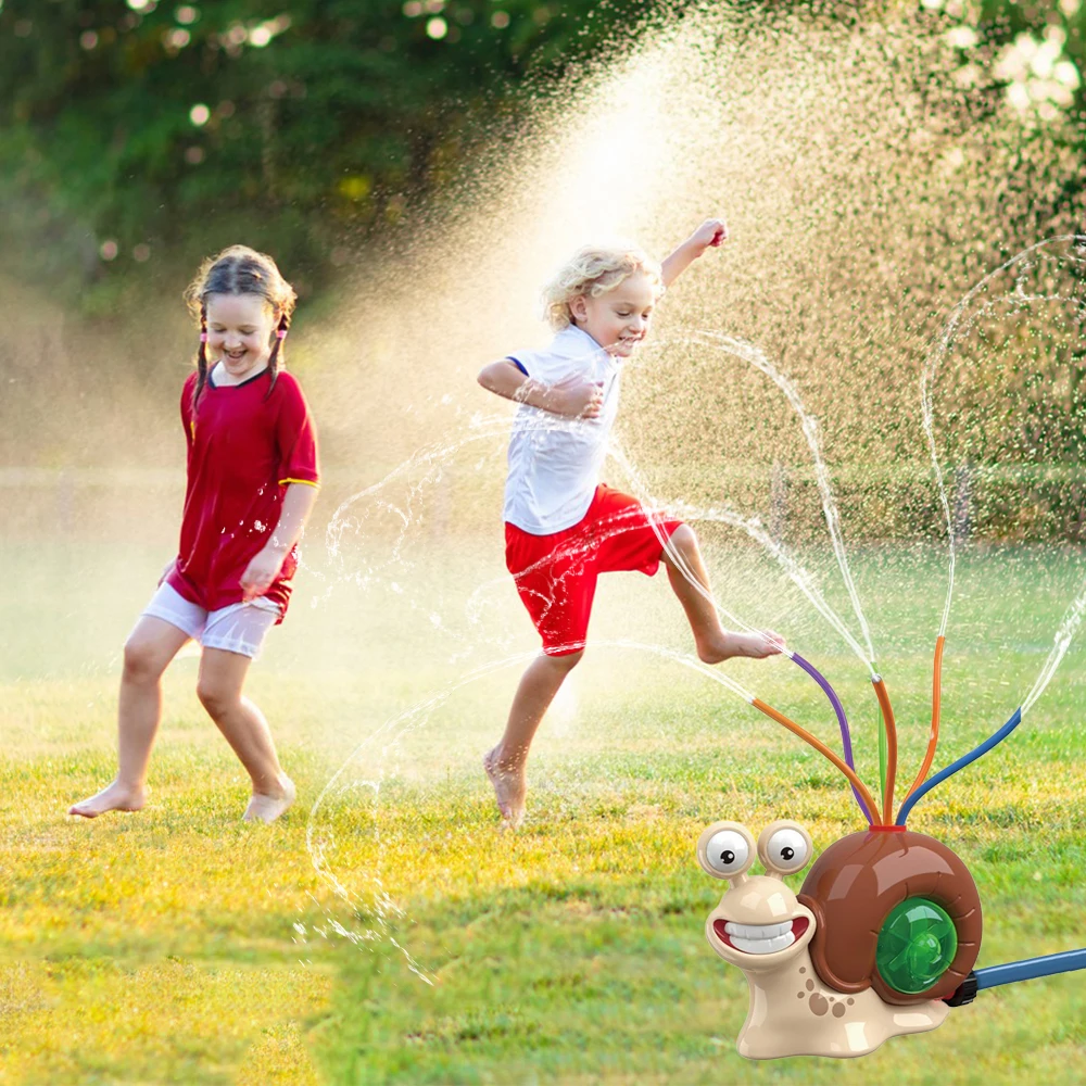 Cartoon Snail Water Sprinkler Outdoor