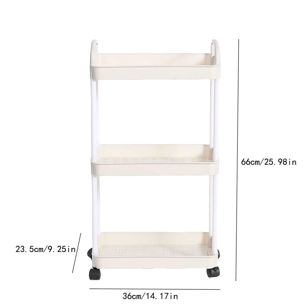Household Multi-layer Small Cart Storage Rack