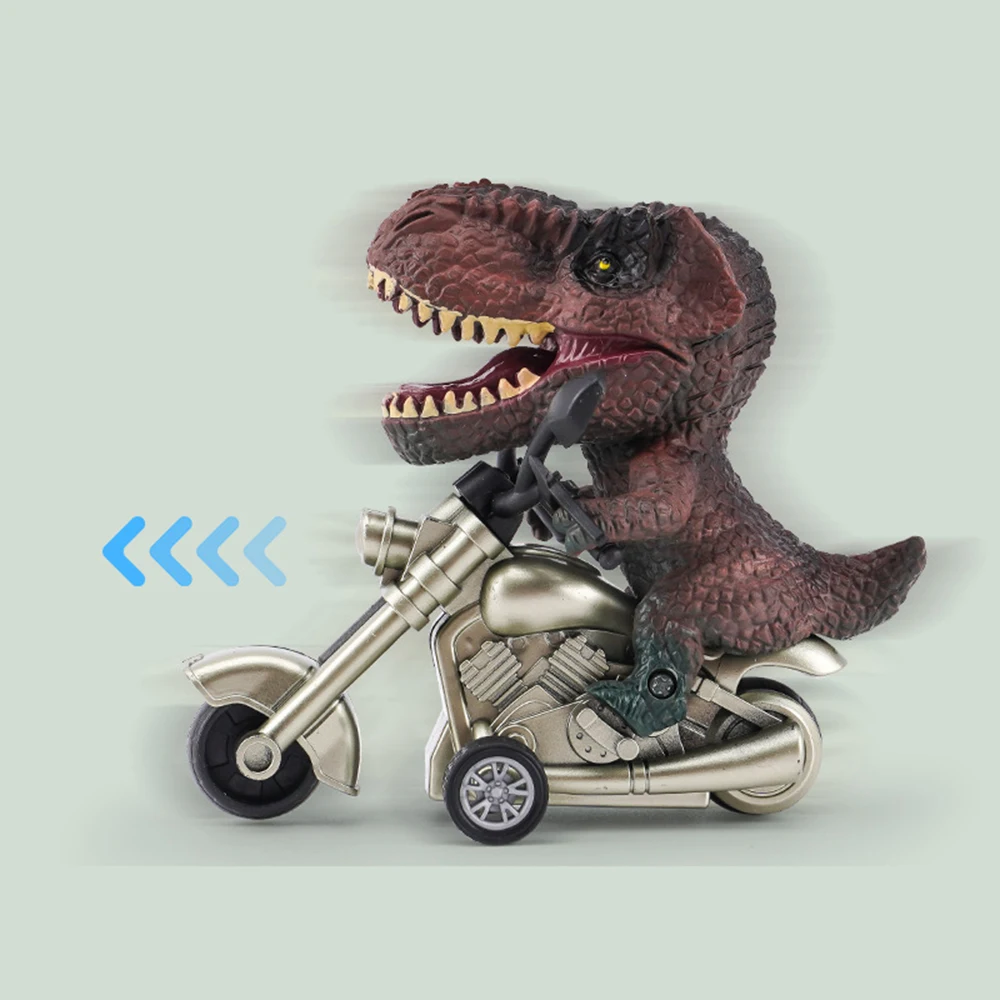 Dinosaur Modeling Pullback Motorcycle