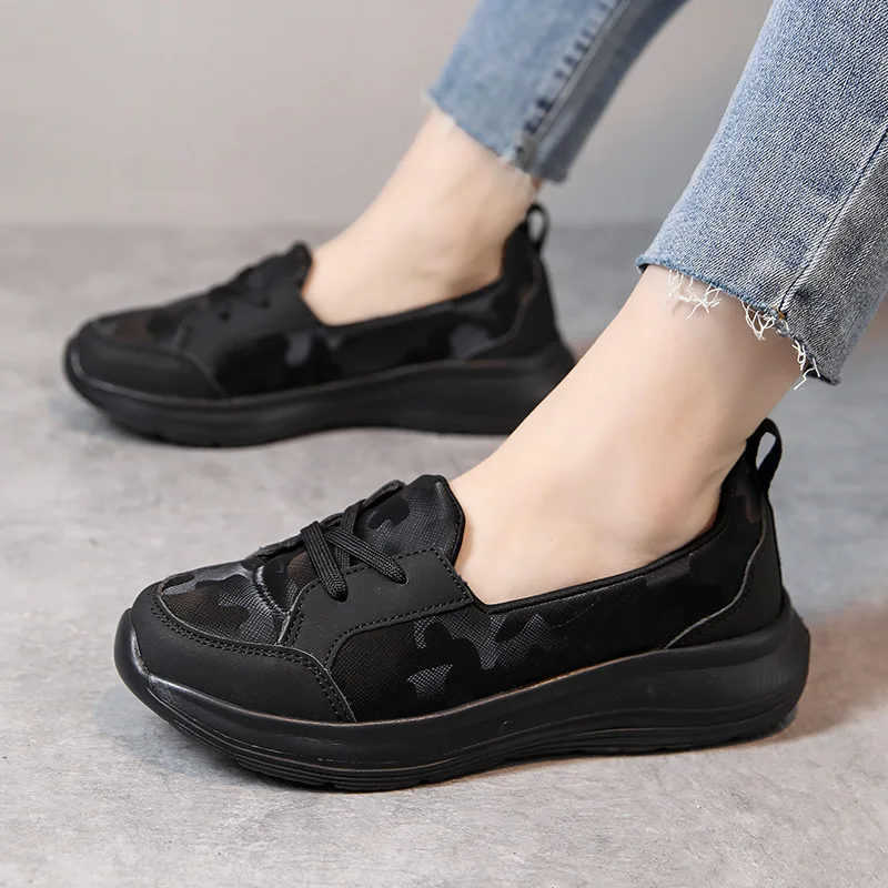 Women Sneakers Flats Platform Sport Ladies Trainers
