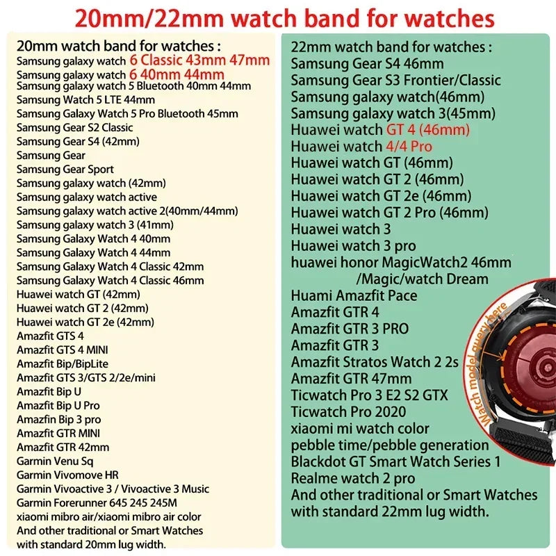 Watch Strap For Huawei Watch GT 4 GT4 46mm Band Bracelet