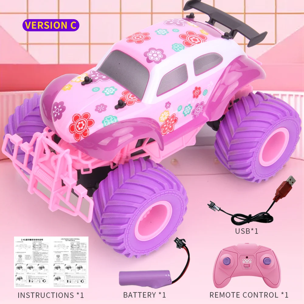 JJRC Barbie RC Car Pink Pickup Truck