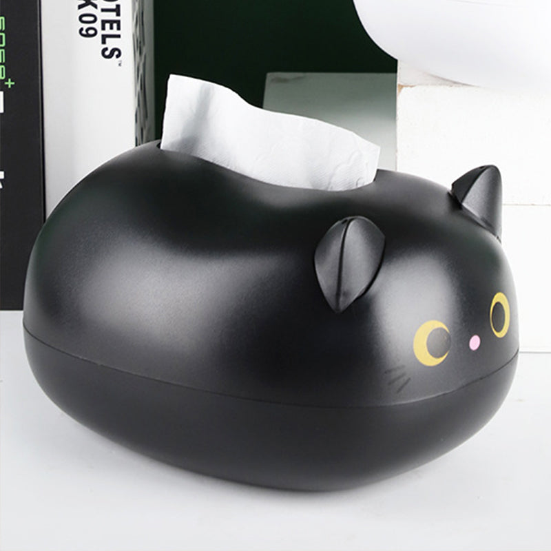 Cute Cat Tissue Box Napkin Storage Box