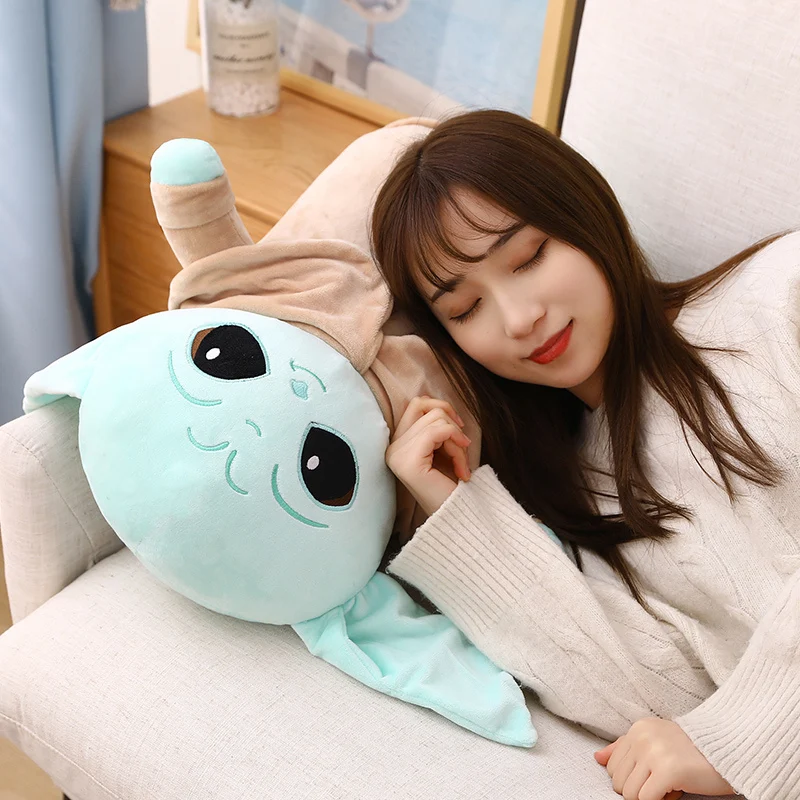 18cm Disney Star Wars Anime Yoda Grogu Mandalorian Figure