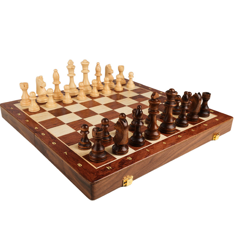 Chess Set Top Grade Wooden Folding