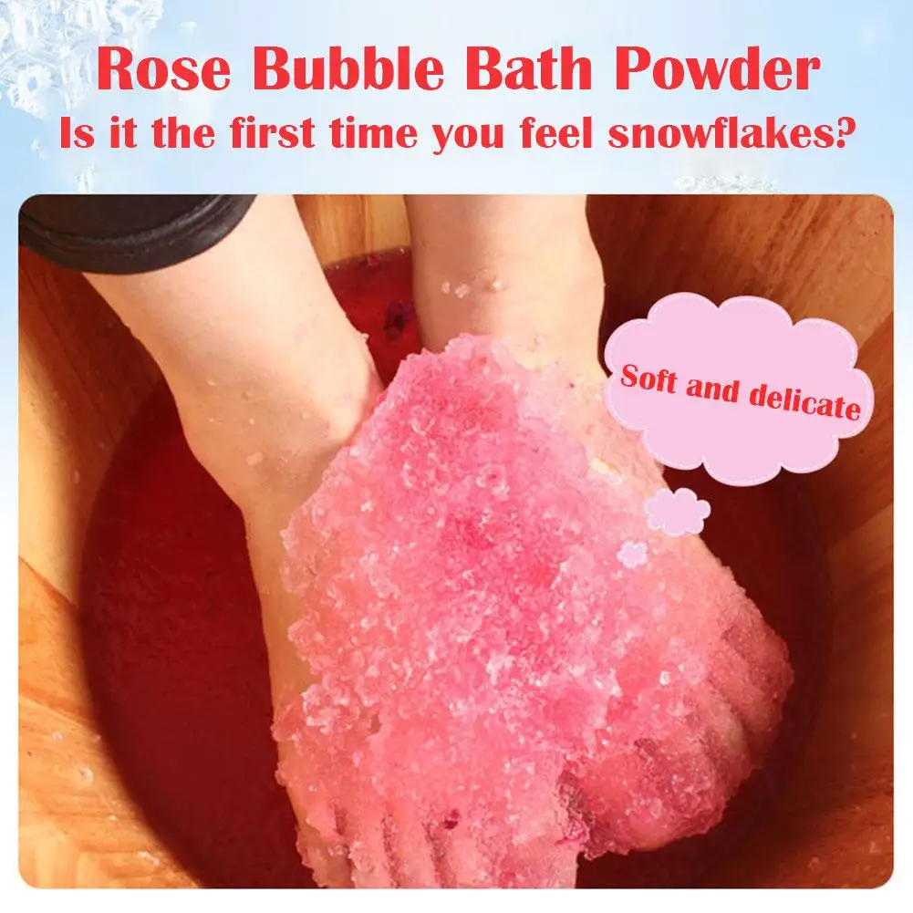 Bubble Bath Powder Foot Bath