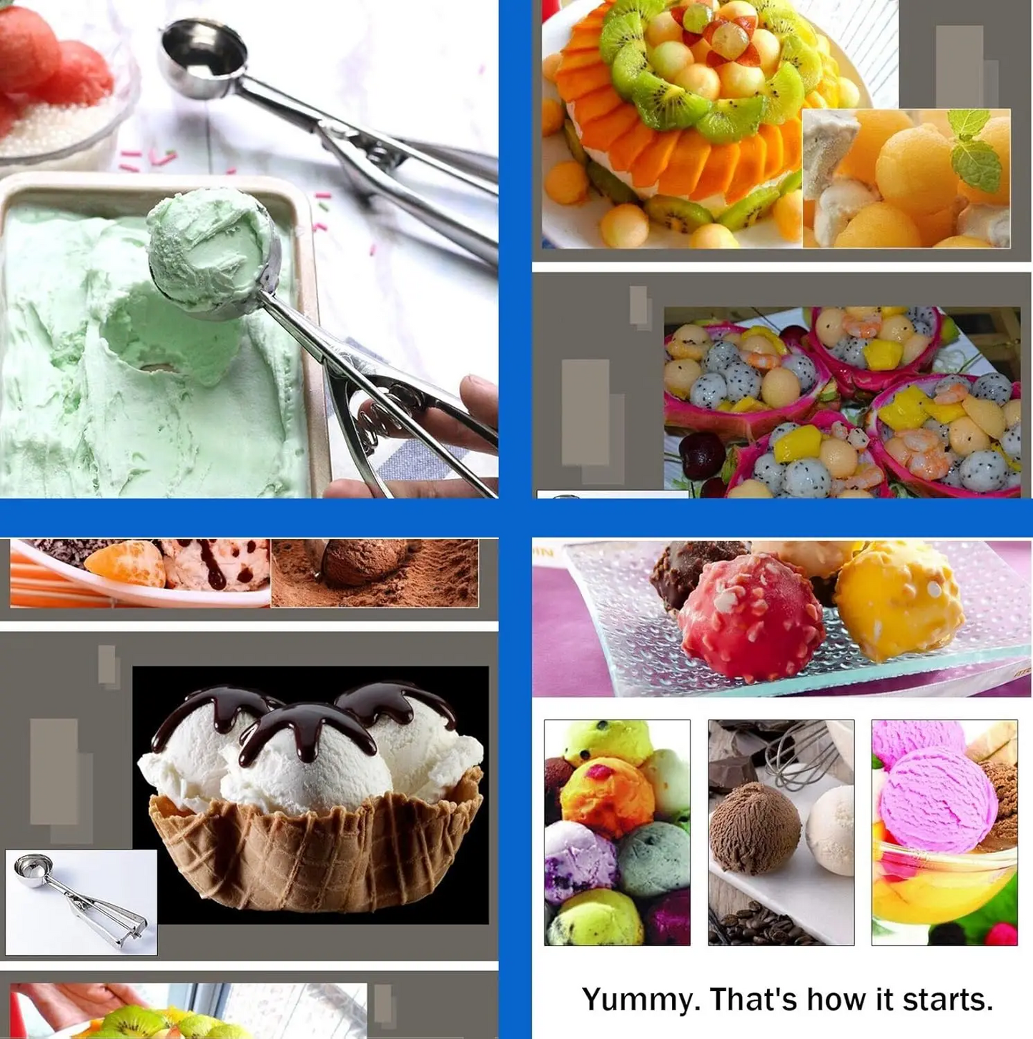 Cookie Scoop with Trigger for Kitchen