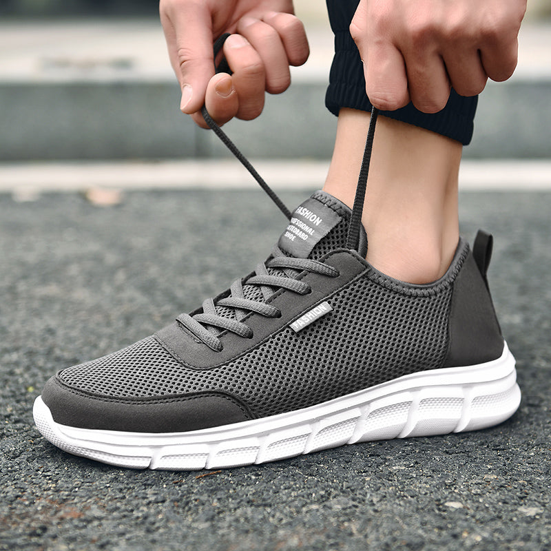 New Sneakers Men's Breathable Mesh Lightweight Casual Walking Man Shoes