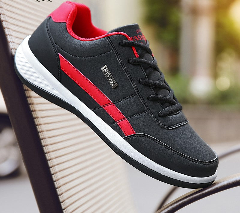 Shoes for Men Leather Sneaker Waterproof Casual Comfortable Men's Sneaker