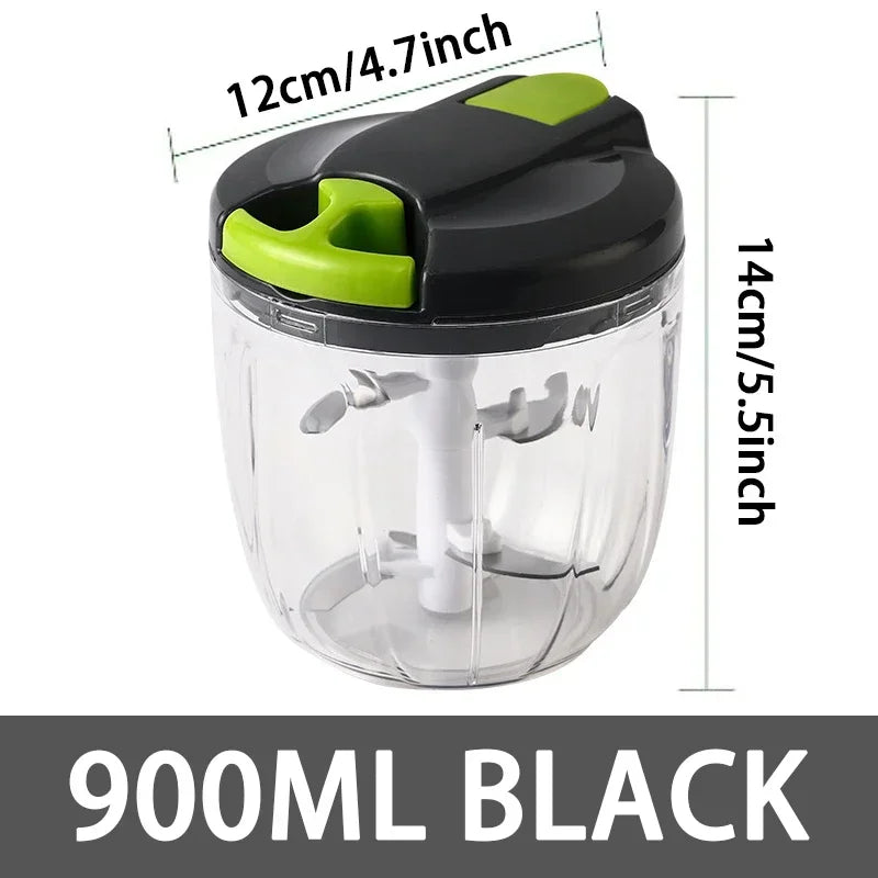 Multi Meat Mincer Garlic Chopper Onion Cutter 900ml