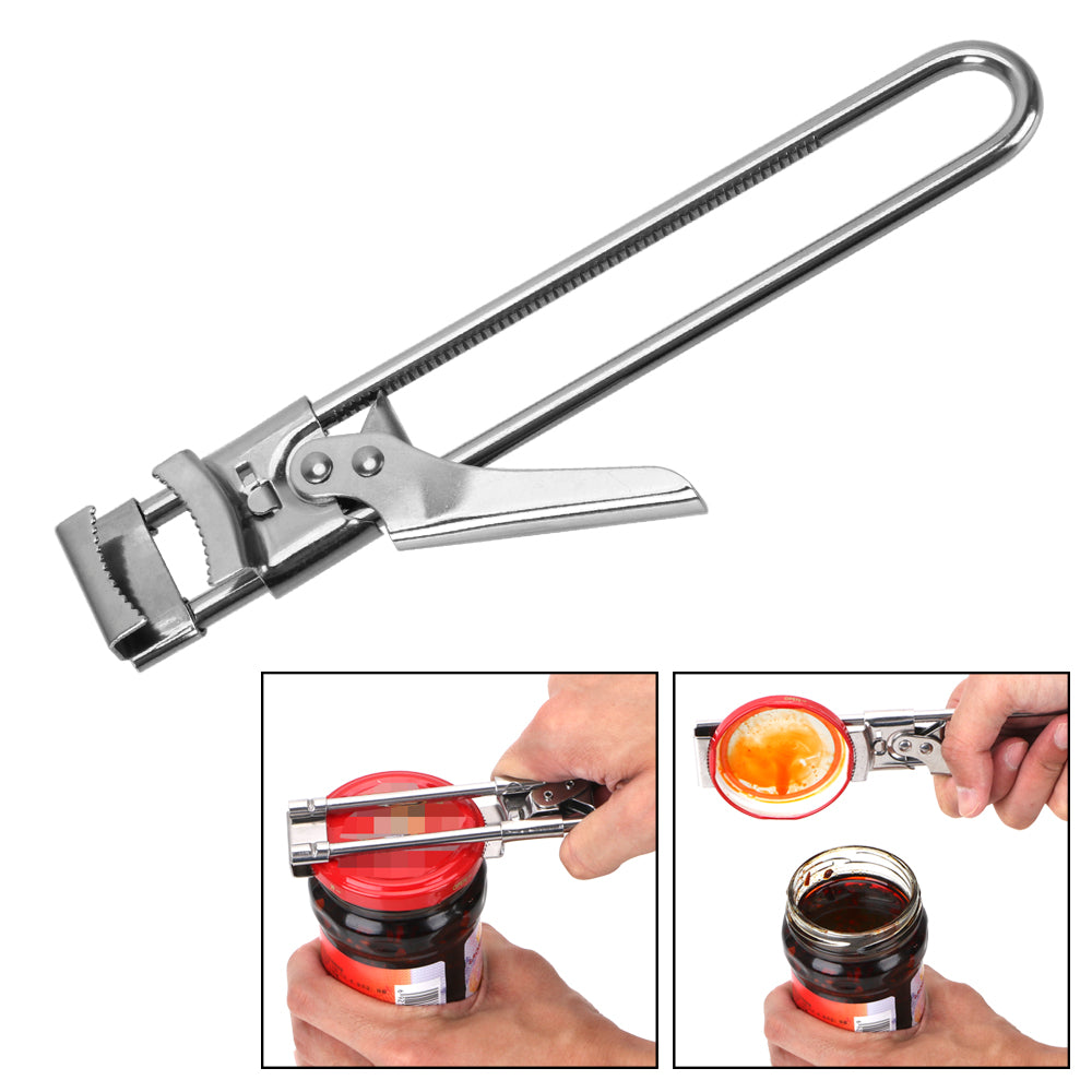 Kitchen Accessories Gripper Can Opener Manual Stainless Steel
