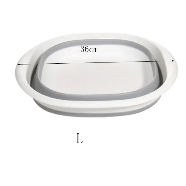 Plastic Folding Basins Portable Wash Basins Folding Laundry